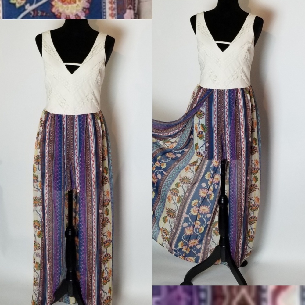Maxi Overlay Romper